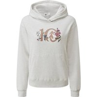 TENTREE Damen Kapuzensweat W Floral Logo von TENTREE