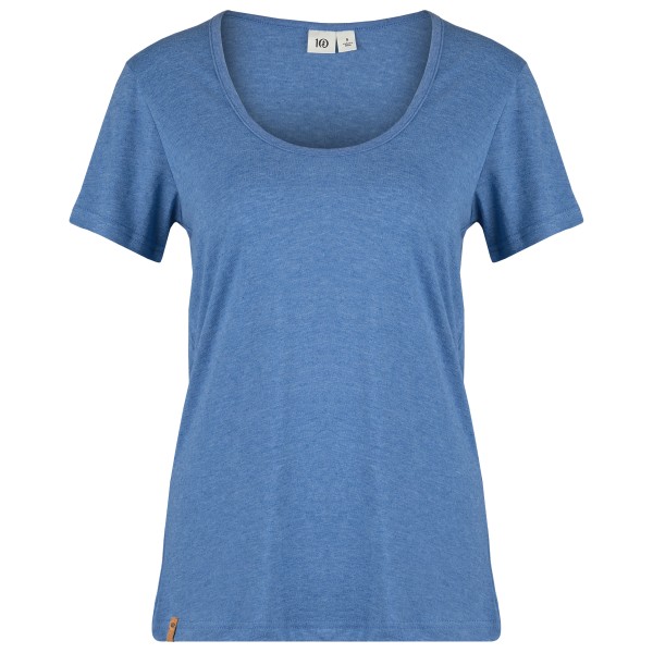 tentree - Women's Hemp Scoop Neck T-Shirt - T-Shirt Gr M blau von TENTREE