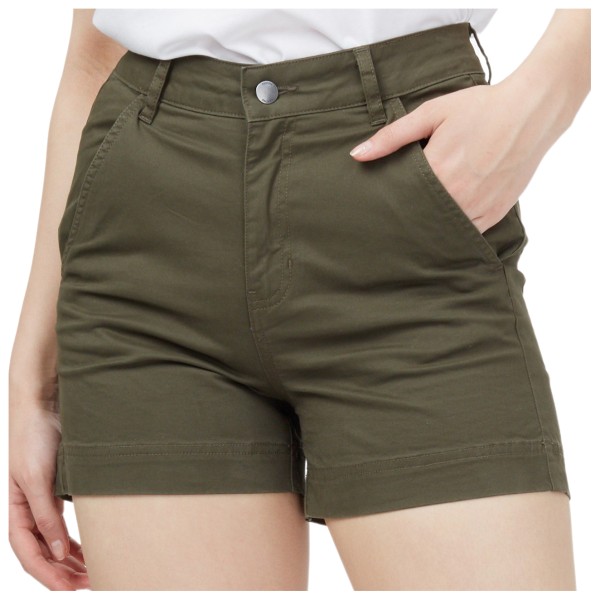 tentree - Women's Twill High Waist Short - Shorts Gr 12 weiß von TENTREE