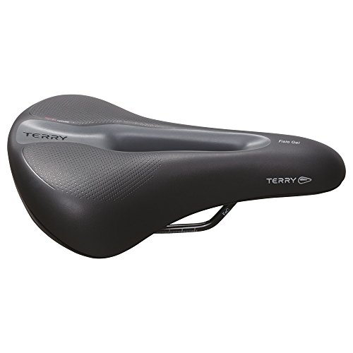 Ergon Damen Fisio Gel Fahrradsattel, Black, One Size Ergon Damen Fisio Gel Fahrradsattel, Black, One Size von TERRY