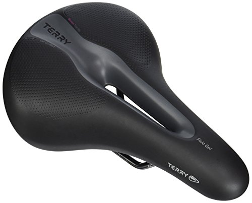 Ergon Damen Fisio Gel Max Fahrradsattel, Black, L Ergon Damen Fisio Gel Max Fahrradsattel, Black, L von TERRY