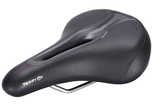 Terry Fisio GT Max Woman Sattel mit Light FeC Stahl-Gestell und DuraLux Microfiber Obermaterial in der Farbe Schwarz, Sitzbreite: 12cm - 15cm, 423 001 63 Terry Fisio GT Max Woman Sattel mit Light FeC Stahl-Gestell und DuraLux Microfiber Obermaterial in der Farbe Schwarz, Sitzbreite: 12cm - 15cm, 423 001 63 von TERRY