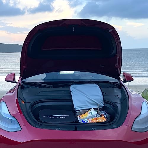 TESBEAUTY Camping-Kühltasche, isoliert, wasserdicht, vielseitig einsetzbar, für Tesla Model Y Model X, Frunk-Organizer, zwei Taschen, können in allen Autos verwendet werden von TESBEAUTY