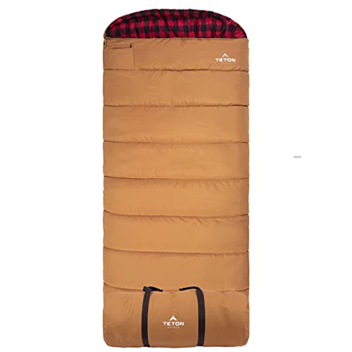 TETON Sports Deer Hunter -35F Schlafsack, Sub 0 Grad, ideal für kaltes Wetter, Camping und Jagd, braun, Reißverschluss rechts TETON Sports Deer Hunter -35F Schlafsack, Sub 0 Grad, ideal für kaltes Wetter, Camping und Jagd, braun, Reißverschluss rechts von TETON Sports