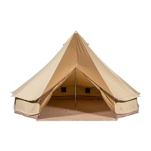 TETON Sports Unisex-Erwachsene Canvas Familienzelte, Braun, Sierra 16' | 12 Person Tent von TETON Sports