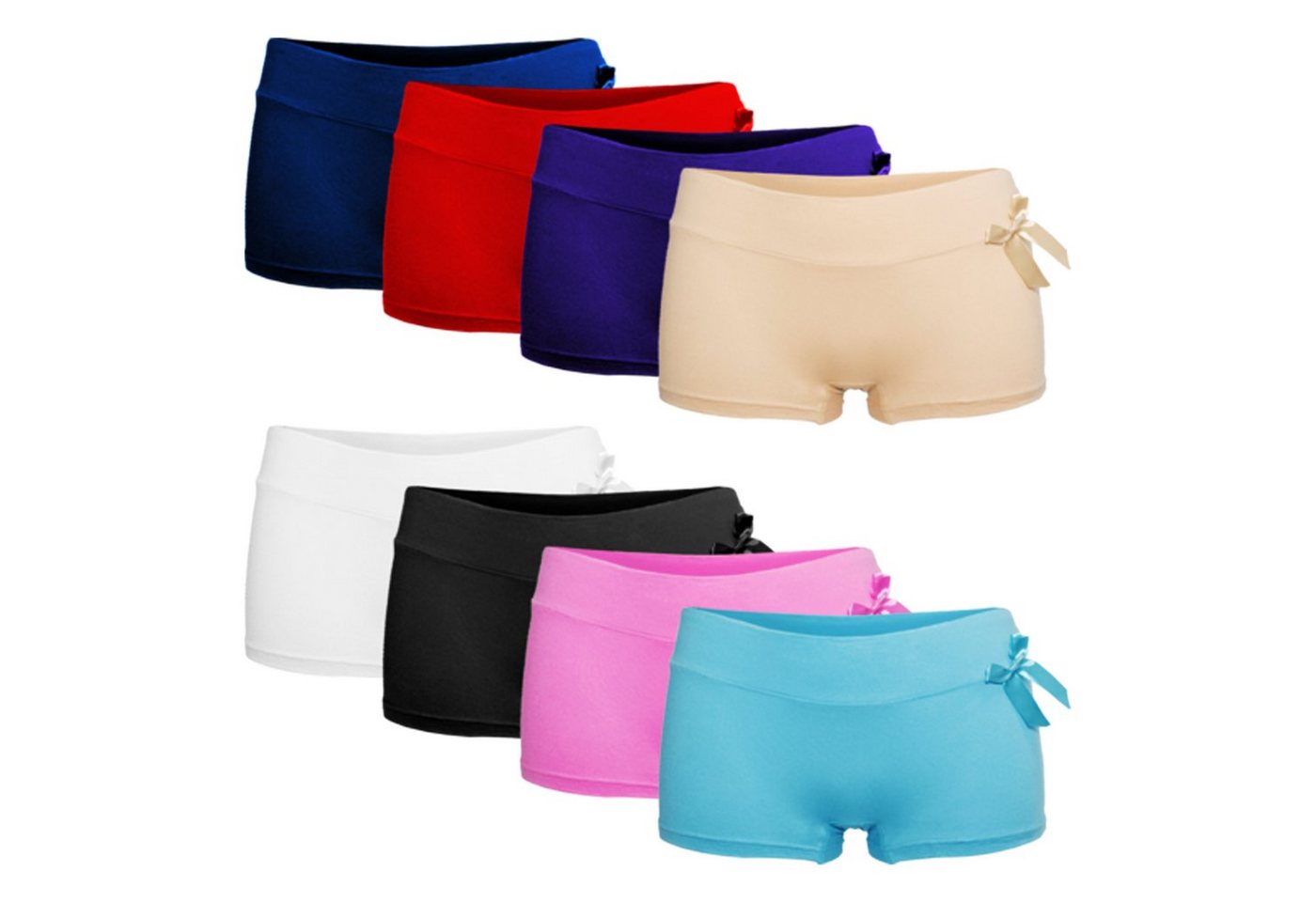 TEXEMP Panty 5er - 10er Pack Damen Panty Panties Baumwolle Unterwäsche Boxershorts (Packung, 5-St) 95% Baumwolle von TEXEMP
