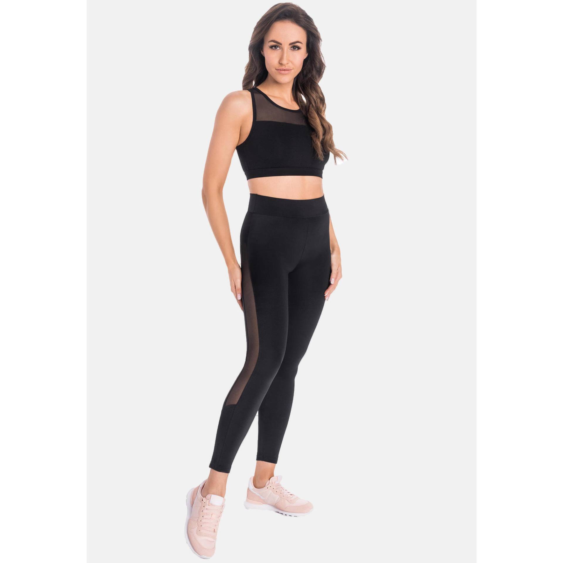 Damen-Turnleggings Teyli Mappy von TEYLI