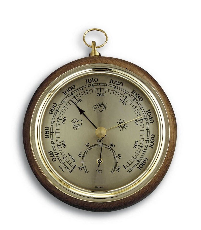 TFA Dostmann Raumthermometer TFA 45.1000 Analoges Thermo-Barometer aus Massivholz TFA Dostmann Raumthermometer TFA 45.1000 Analoges Thermo-Barometer aus Massivholz von TFA Dostmann