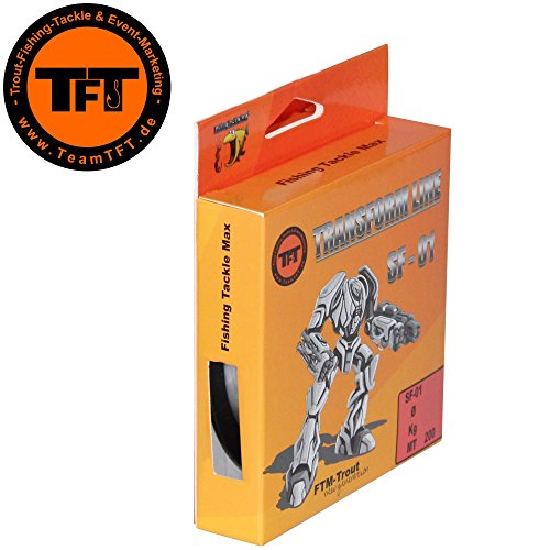 TFT Transform Line SF-01 200m Clear - Angelschnur, Forellenschnur, Monofile Schnur zum Forellenangeln, Monoschnur, Monofilschnur, Durchmesser/Tragkraft:0.16mm / 3.71kg Tragkraft TFT Transform Line SF-01 200m Clear - Angelschnur, Forellenschnur, Monofile Schnur zum Forellenangeln, Monoschnur, Monofilschnur, Durchmesser/Tragkraft:0.16mm / 3.71kg Tragkraft von TFT