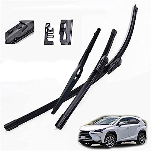 Scheibenwischer vorne und hinten, Wischerblatt-Set, für Lexus NX-Serie NX200 NX200t NX300h 2014–2019, Windschutzscheibe, 26 Zoll, 16 Zoll, 12 Zoll von TGCXHRF