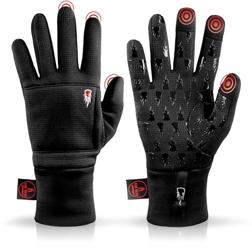 THE HEAT COMPANY – Wind PRO Liner - Windabweisende Handschuhe - Premium Qualität - Wasserabweisend - Touchscreen Handschuhe Herren & Damen - Winterhandschuhe: Fahrradhandschuhe von THE HEAT COMPANY