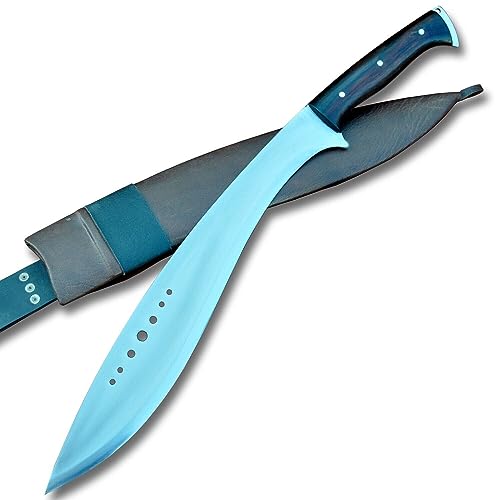 45 cm langes Klingenbuch von Eli Machete-Handgeschmiedetes Machetenmesser-Hochleistungs-Machete-Echtes handgefertigtes Arbeitsmesser 45 cm langes Klingenbuch von Eli Machete-Handgeschmiedetes Machetenmesser-Hochleistungs-Machete-Echtes handgefertigtes Arbeitsmesser von THE NEPAL