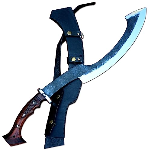 Ägyptisches Khopesh-Schwert – 20 Zoll Lange Klinge – handgeschmiedetes Khopesh-Schwert – gebrauchsfertig – kampfbereites Schwertmesser Silver Ägyptisches Khopesh-Schwert – 20 Zoll Lange Klinge – handgeschmiedetes Khopesh-Schwert – gebrauchsfertig – kampfbereites Schwertmesser Silver von THE NEPAL