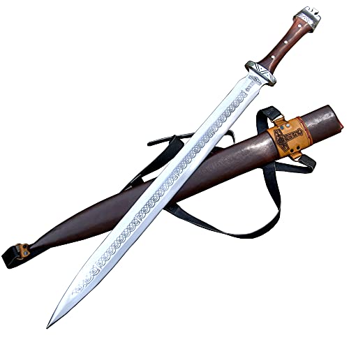 Nordisches Schwert – 24 Zoll Lange Klinge – Wikingerschwert – handgeschmiedetes Schwert – gehärtet – großes Schwert – historische Schwerter – 60 cm Lange Klinge Nordisches Schwert – 24 Zoll Lange Klinge – Wikingerschwert – handgeschmiedetes Schwert – gehärtet – großes Schwert – historische Schwerter – 60 cm Lange Klinge von THE NEPAL