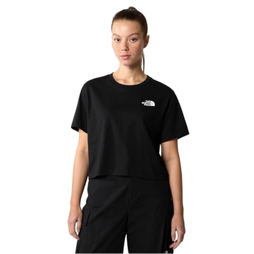 The North Face Cropped Simple Dome T-Shirt TNF Black S The North Face Cropped Simple Dome T-Shirt TNF Black S von The North Face