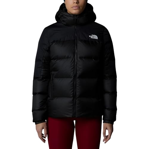 THE NORTH FACE Damen Diablo Daunenjacke, Tnf Black Heather/Tnf Blk, XL von THE NORTH FACE