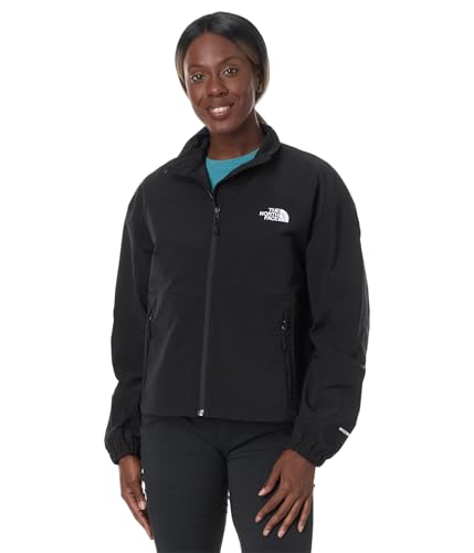 THE NORTH FACE Damen Easy Wind Track Jacke, Tnf Black, L von THE NORTH FACE