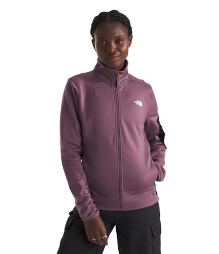 THE NORTH FACE Damen Mistyescape Fleecejacke, Midnight Mauve/Tnf Blac, XS von THE NORTH FACE