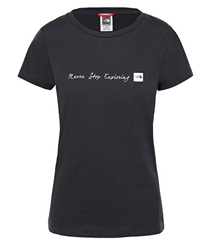 THE NORTH FACE Damen Never Stop Exploring T-Shirt Never Stop Exploring T-Shirt, TNF Black/TNF White, XL, T0A6PRKY4 THE NORTH FACE Damen Never Stop Exploring T-Shirt Never Stop Exploring T-Shirt, TNF Black/TNF White, XL, T0A6PRKY4 von THE NORTH FACE