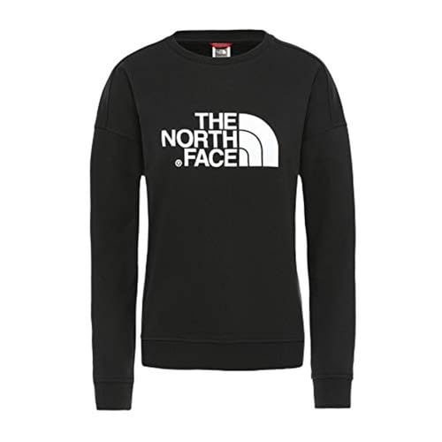 THE NORTH FACE Damen Sweatshirt W Drew Peak Crew-EU TNF Black, Black, S, NF0A3S4GJK3 von THE NORTH FACE