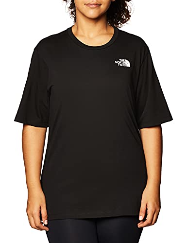 THE NORTH FACE Damen Relaxed Simple T Shirt, Schwarz, M EU von THE NORTH FACE