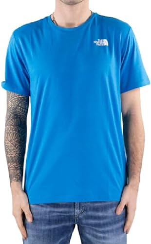 THE NORTH FACE Foundation Tracks Graphic T-Shirt Skyline Blue XL von THE NORTH FACE