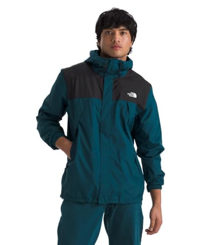 THE NORTH FACE Herren Antora Jacke, Midnight Petrol/Tnf Bla, L von THE NORTH FACE