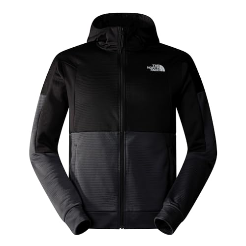 THE NORTH FACE Herren Fleece-nf0a857e Jacke, Asphaltgrau/Schwarz, M von THE NORTH FACE