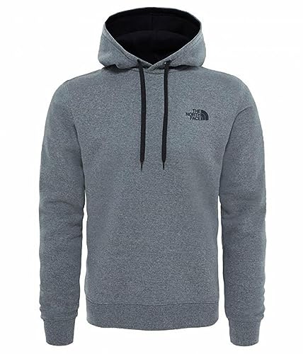 THE NORTH FACE Herren Kapuzenpullover Seasonal Drew Peak, TNF Medium Grey Heather/TNF Black, S, T92TUVGVD von THE NORTH FACE