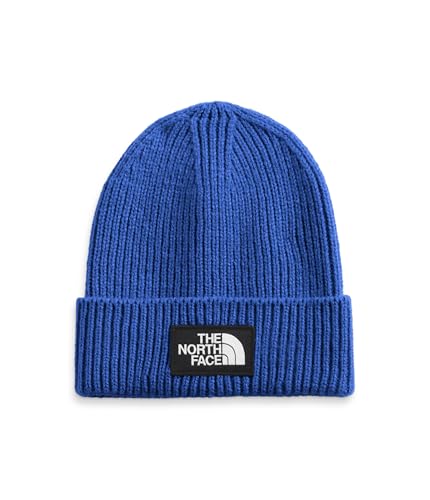 THE NORTH FACE NF0A3FJXCZ61 TNF Logo Box Cuffed Beanie Hat Herren TNF Blue Größe OS von THE NORTH FACE