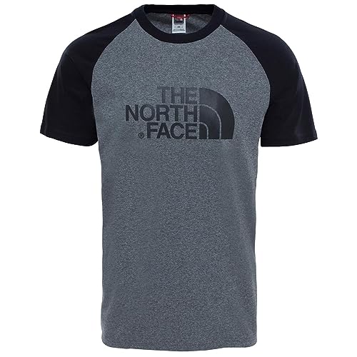 THE NORTH FACE Herren Raglan Easy T-Shirt Raglan Easy T-Shirt, TNF M Grey Heather (Std), XXL, T937FVJBV von THE NORTH FACE