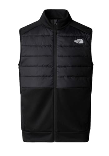 THE NORTH FACE Herren Reaxion Hybrid Weste, Tnf Black/Asphalt Grey, S von THE NORTH FACE