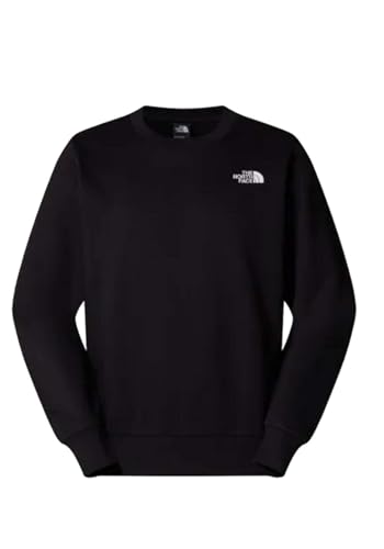 THE NORTH FACE Herren Simple Dome Crew Sweatshirt, TNF Black, XL von THE NORTH FACE