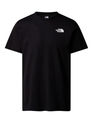 THE NORTH FACE Herren Vertical Ss T-Shirt, TNF Black, M von THE NORTH FACE