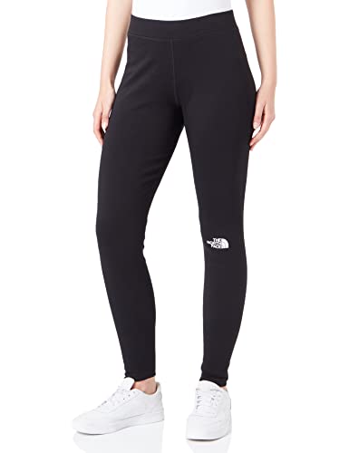 THE NORTH FACE NF0A7ZGIJK31 Women’s Interlock Cotton Legging Leggings Damen TNF Black Größe L von THE NORTH FACE