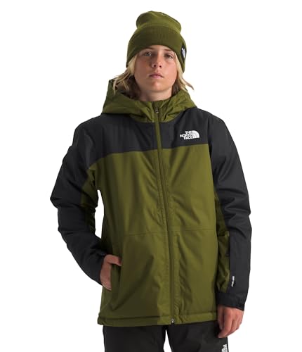 THE NORTH FACE Jungen Freedom Insulated Jacke, Forest Olive/Tnf Black, 170 von THE NORTH FACE