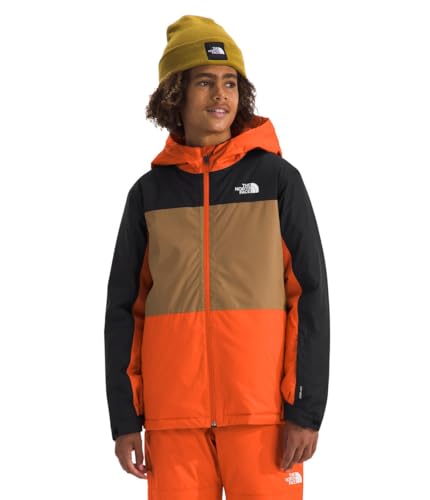 THE NORTH FACE Jungen Freedom Insulated Jacke, Tnf Orange, 128 von THE NORTH FACE