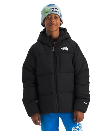 THE NORTH FACE Jungen North Hoodie Daunenjacke, Tnf Black, 128 von THE NORTH FACE