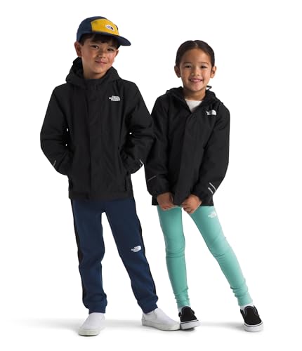 THE NORTH FACE Kids Warm Antora Rain Jacket, TNF Black/TNF Black, 5 von THE NORTH FACE