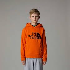 The North Face Kinder Drew Peak P/O Kapuzenpullover, TNF Orange, 152 The North Face Kinder Drew Peak P/O Kapuzenpullover, TNF Orange, 152 von THE NORTH FACE