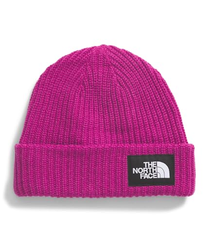 THE NORTH FACE Kinder Salty Lined Beanie-Mütze, Deep Mulberry, One Size von THE NORTH FACE