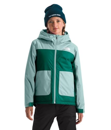 THE NORTH FACE Mädchen Freedom Insulated Jacke, Evergreen, 164 von THE NORTH FACE