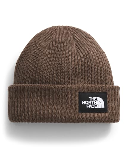 THE NORTH FACE Herren Salty Lined Beanie-Mütze, Smokey Brown, One Size von THE NORTH FACE