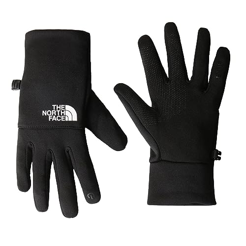 THE NORTH FACE NF0A4SHAHV2 ETIP RECYCLED GLOVE Gloves Unisex Adult Black-White Logo Größe L von THE NORTH FACE