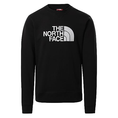 THE NORTH FACE NF0A4SVRKY4 M DREW PEAK CREW Sweatshirt Herren Black-White Größe XL von THE NORTH FACE