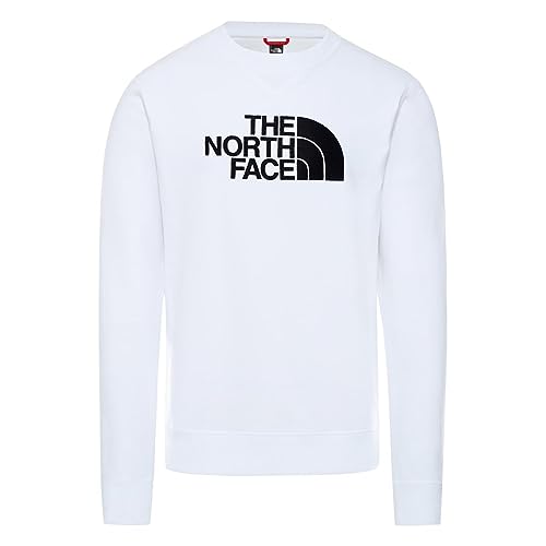 THE NORTH FACE NF0A4SVRLA9 M DREW PEAK CREW Sweatshirt Herren White-Black Größe L von THE NORTH FACE