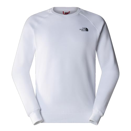 THE NORTH FACE NF0A4SZ9FN4 M Raglan REDBOX Crew - New - EU Sweatshirt Herren White Größe XXL von THE NORTH FACE