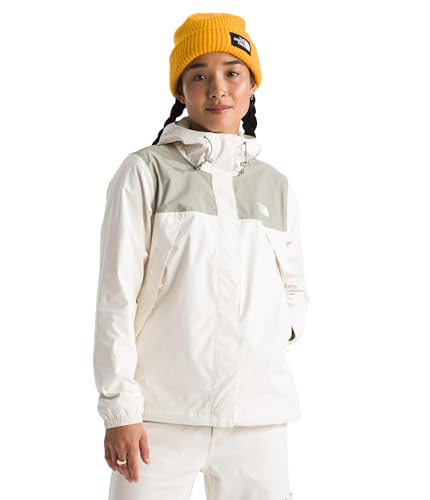 THE NORTH FACE NF0A7QEU4QI1 Women’s Antora Jacket Jacket Damen WHITE DUNE/CLAY GREY Größe XS von THE NORTH FACE