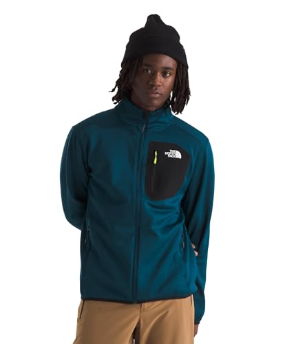 THE NORTH FACE NF0A897C5LO1 M Crest FZ Sweatshirt Herren Midnight Petrol/TNF BLA Größe S von THE NORTH FACE