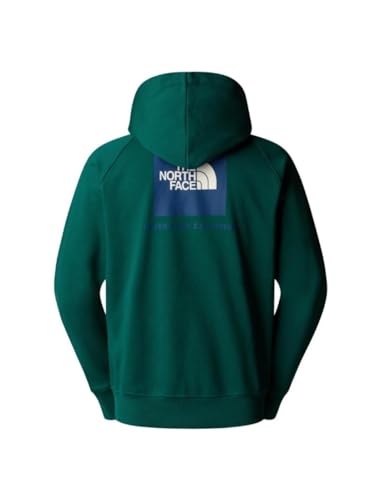 THE NORTH FACE NF0A89F9A1B M Raglan Box NSE Hoodie Sweatshirt Herren Deep Nori/Estate Blue Größe M THE NORTH FACE NF0A89F9A1B M Raglan Box NSE Hoodie Sweatshirt Herren Deep Nori/Estate Blue Größe M von THE NORTH FACE